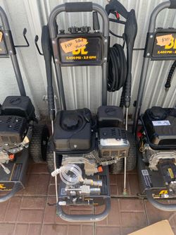 BE pressurr washer 3400Psi 2.5 GPM(gal per minute )