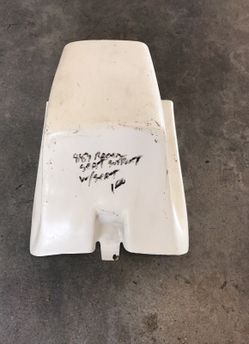 Fiberglass sportster tail section