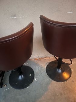 Stools 2 brown