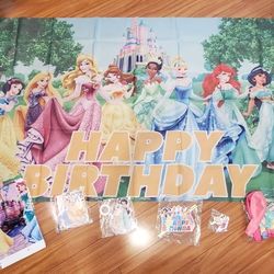 Disney Princess Birthday Party Supplies 