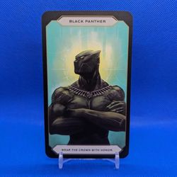 Official Black Panther Marvel Oracle Card