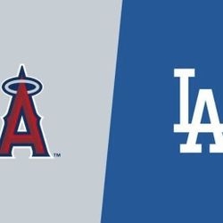 Dodgers At Angels 
