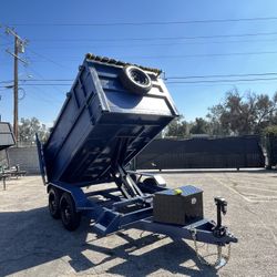 Dump Trailer Heavy Duty 8x12x4