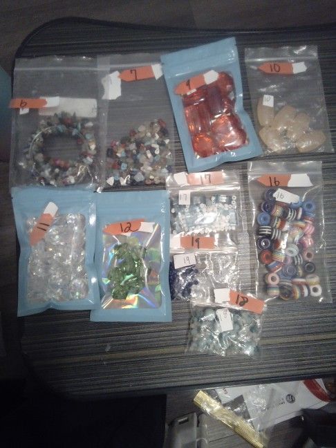 $2 a bag Beads And Charms