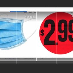 50 Disposable 3 Layer Face Mask