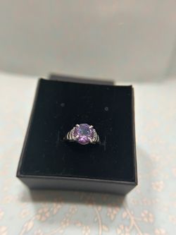 925 Sterling Silver Mystic Topaz Ring Sz 7.5