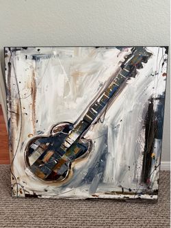 Guitar wall art