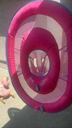SwimWays Pink Baby/Toddler Pool Float