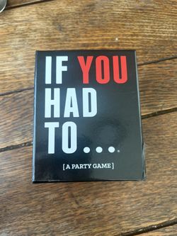 If You Had To… Party Card Game
