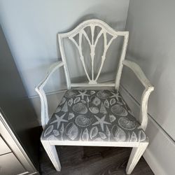 Set Of Two Seashell Chairs