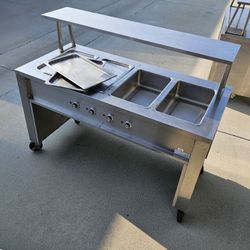 Stainless Steam Table