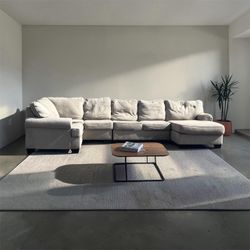4 Piece Beige Sectional Couch Free Delivery 🚚