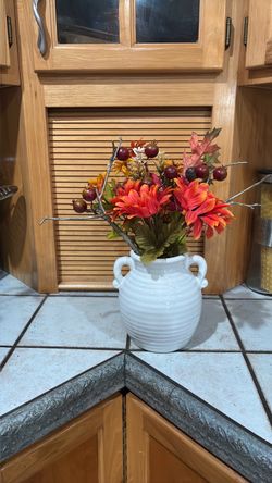 Flowers with vase