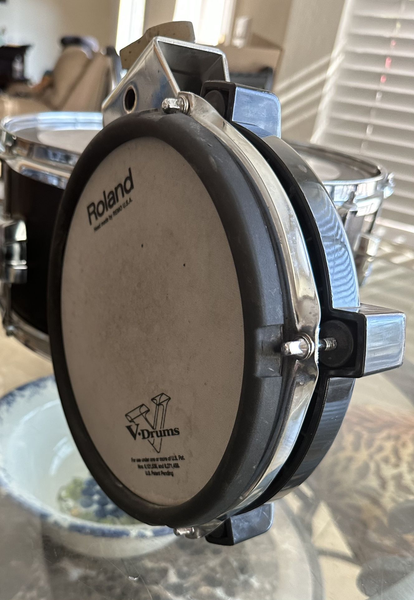 Roland PD85 Dual Trigger Mesh Head V Drum Trigger Pad for Sale in