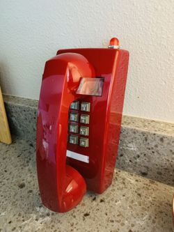 Retro Wall Phone  with Mechanical Ringing