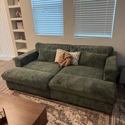 Corduroy Couch Great Condition