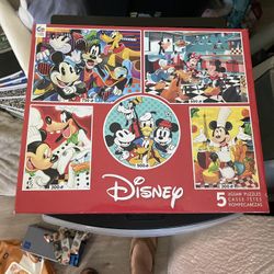 Mickey And Friends 5 Jigsaw Puzzles 