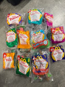 Vintage McDonald’s Tarzan Happy Meal Toys