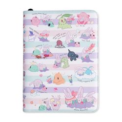 Pokemon Center TCG We're Goomy Zip Binder 9 Pocket 360 Cards Storage NEW 