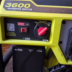 New Ryobi Generator 
