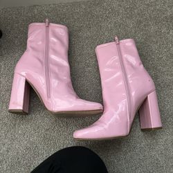 Pink Steve Madden Boots 