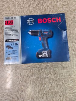 Bosh drill driver 1/2" 18v