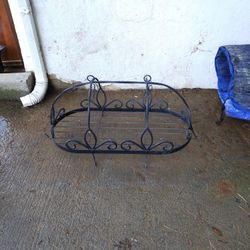 Wrought Iron Pots And Pans Hanging Holder Rack