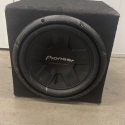 Pioneer Champion Series 12” SVC Subwoofer TS-W311S4