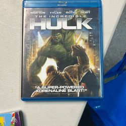 Hulk blue Ray Movie 