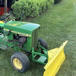 Snow Plow For John Deere 110 