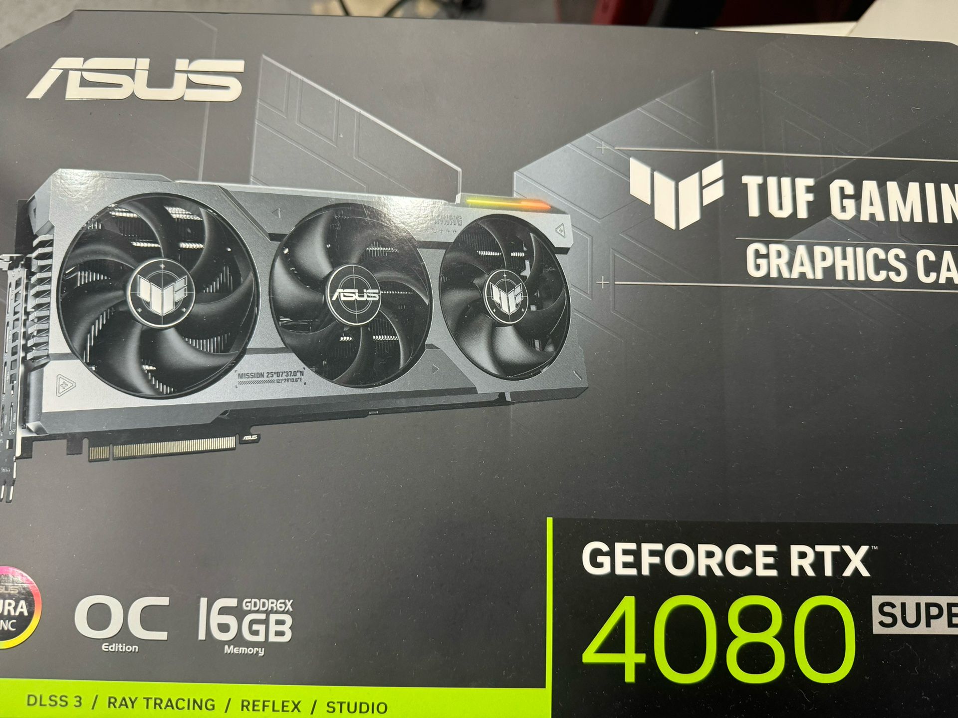 ASUS TUF RTX 4080 Super graphics Card