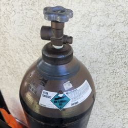Empty Helium Tank