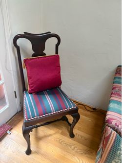 4 Vintage Queen Anne Side Chairs