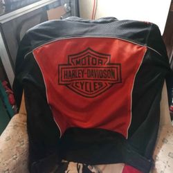 HARLEY DAVIDSON JACKET AND CHAPS