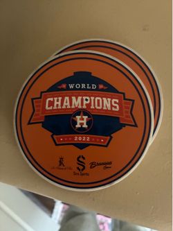 Houston Astros mlb coasters set of 2