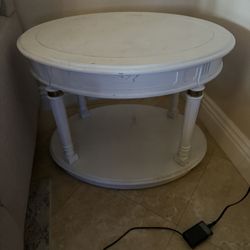 White Side Table - FREE