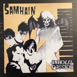 Samhain Unholy Passion Vinyl Record 