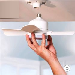 Smart socket  Fan  with  light
