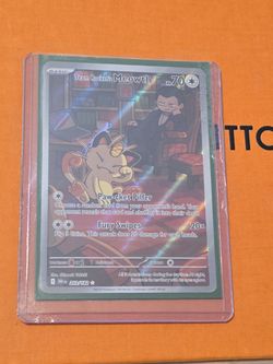 Pokemon Team Rocket Meowth (Destined Rivals)