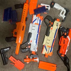 Nerf Guns And Supplies 