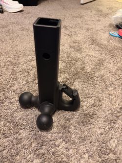 Dual Ball Trailer Hitch Receiver Mount