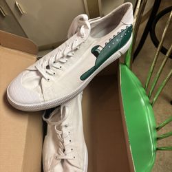 Rare* Lacoste Gripshot Sneakers Men's Size 10 "Big GATOR" Shoes Casual