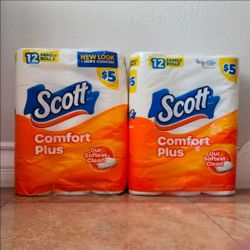 2 Scott Toliet Paper