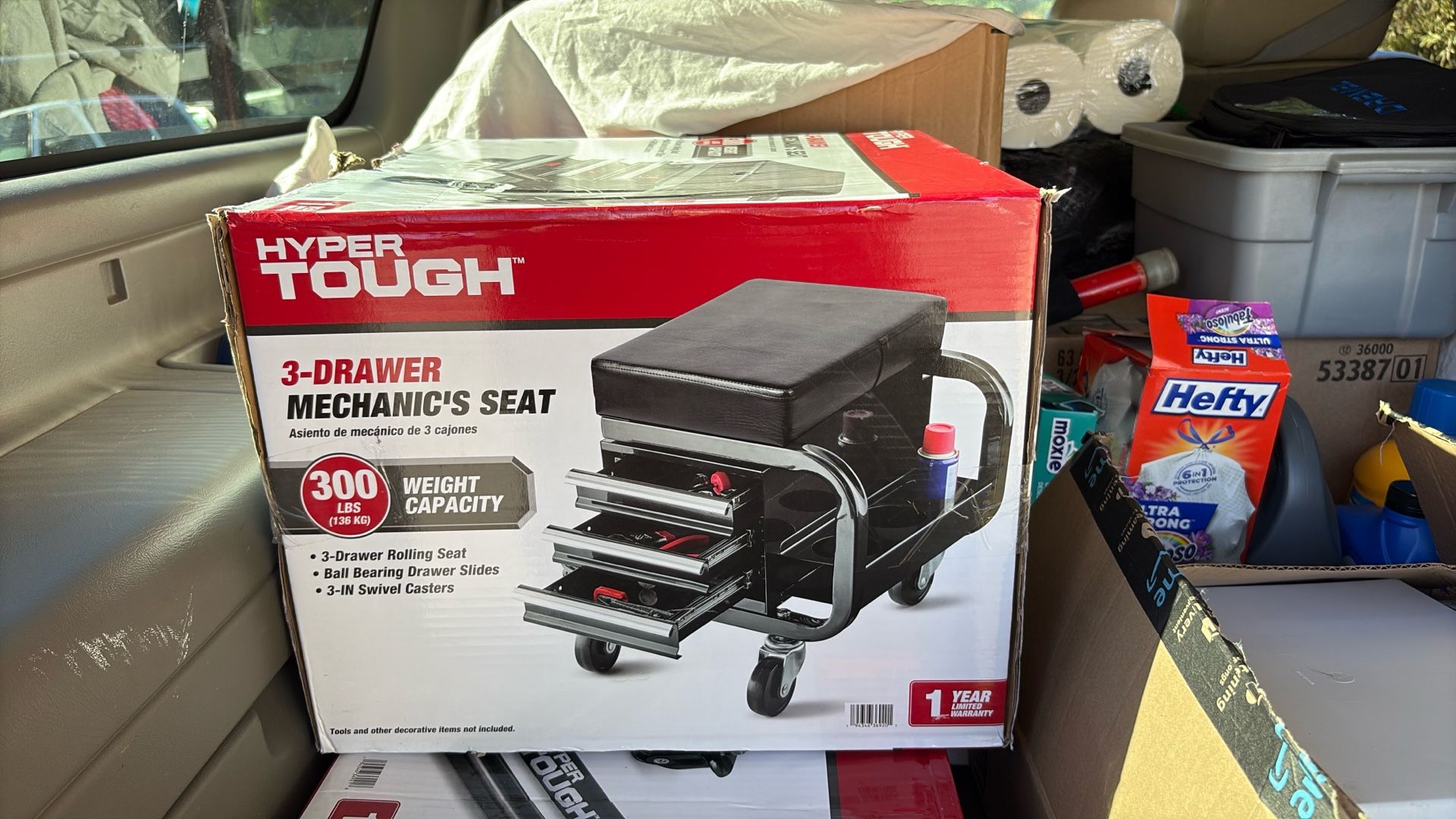 3 Drawer Mechanics Seat