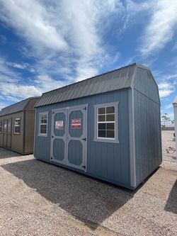 10x16 lofted shed