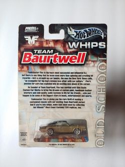 HOT WHEELS WHIPS. TEAM BAURTWELL '69 DODGE CHARGER for Sale