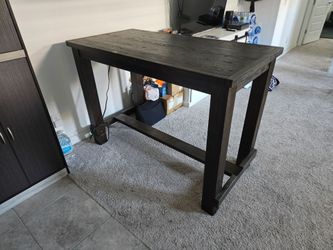Bar Height Table (Dark Brown)