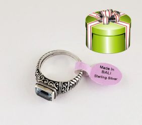 Real 925 Bali Sterling Silver ring