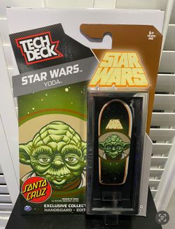 NEW Tech Deck Star Wars Yoda Collector's Edition Handboard - $25