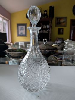 Vintage Crystal decanter
